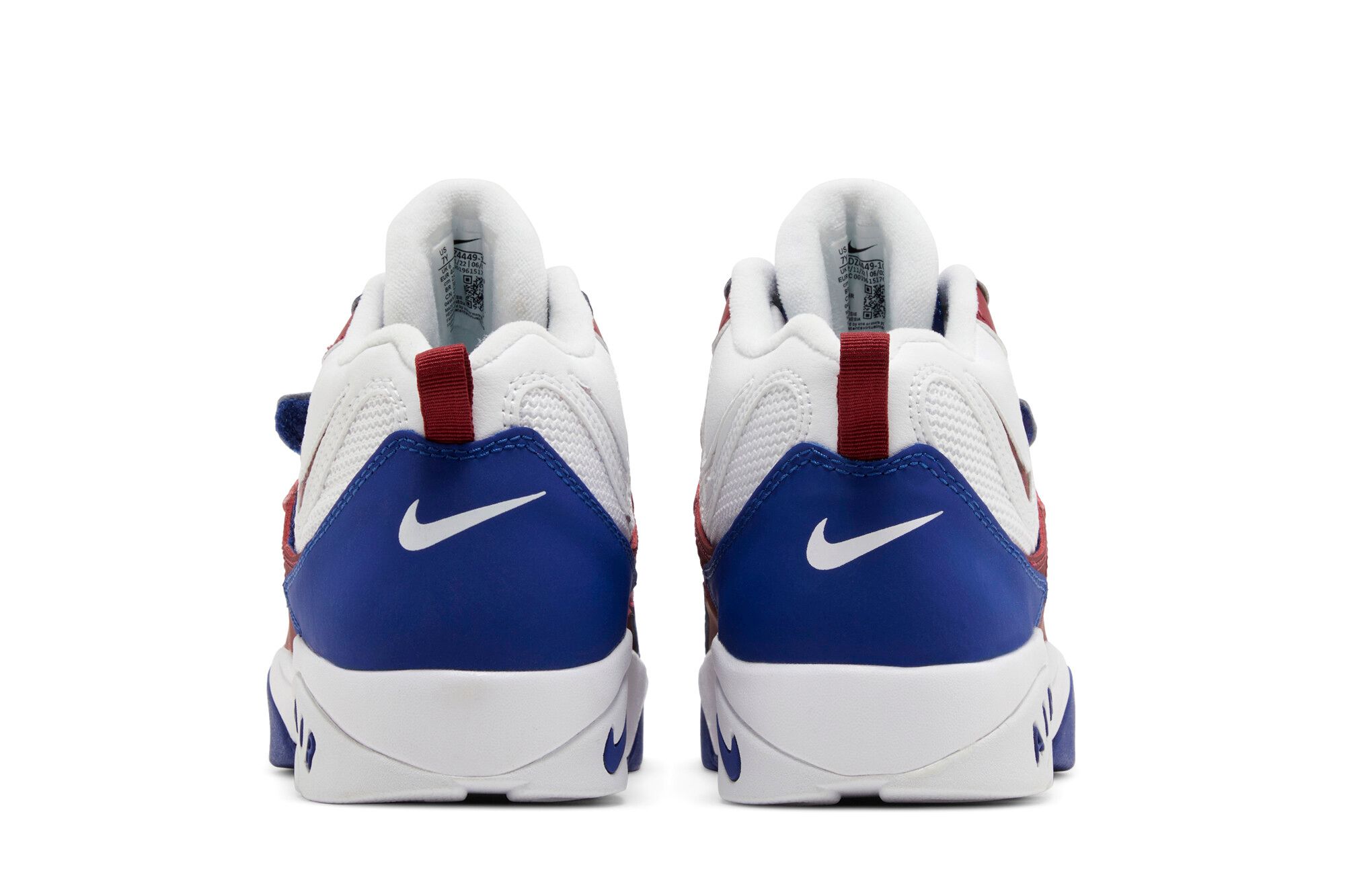 Details for Nike Air Speed Turf ''Wit Rush Blauw Rood'' (Grade School). DZ4449-100