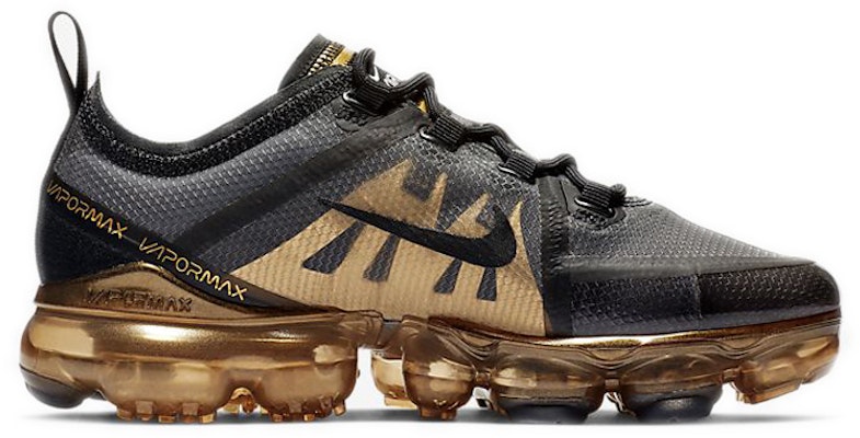 (Grade School) Nike Air VaporMax 2019 'Black Gold' AJ2616-004 Order (Grade School) Nike Air VaporMax 2019 'Black Gold' AJ2616-004