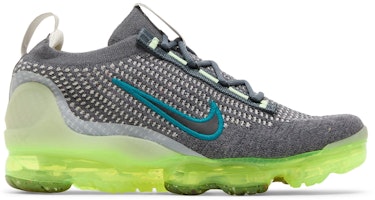 (Grade School) Nike Air VaporMax 2021 Flyknit 'Dark Grey Barely Volt' DB1550-009 (Grade School) Nike Air VaporMax 2021 Flyknit 'Dark Grey Barely Volt' DB1550-009