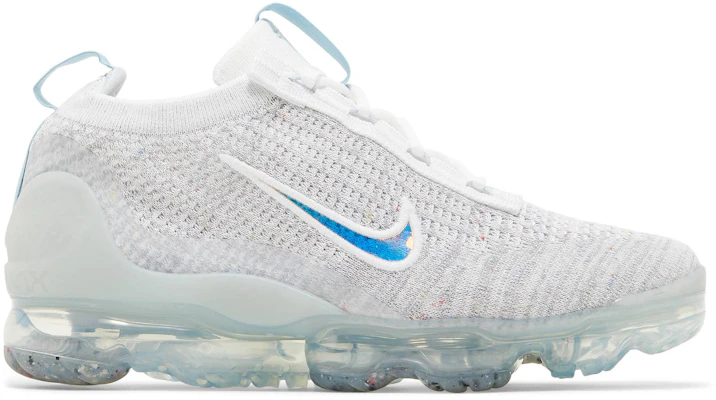 (Grade School) Nike Air VaporMax 2021 Flyknit 'Mismatched Swoosh - White Aura' DB1550-102 Buy (Grade School) Nike Air VaporMax 2021 Flyknit 'Mismatched Swoosh - White Aura' DB1550-102