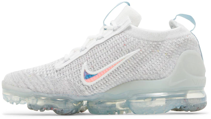 (Grade School) Nike Air VaporMax 2021 Flyknit 'Mismatched Swoosh - White Aura' DB1550-102 Lookbook (Grade School) Nike Air VaporMax 2021 Flyknit 'Mismatched Swoosh - White Aura' DB1550-102