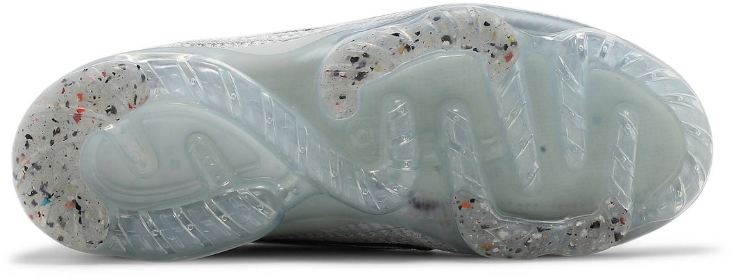 (Grade School) Nike Air VaporMax 2021 Flyknit 'White Metallic Silver' DB1550-100 Shop (Grade School) Nike Air VaporMax 2021 Flyknit 'White Metallic Silver' DB1550-100