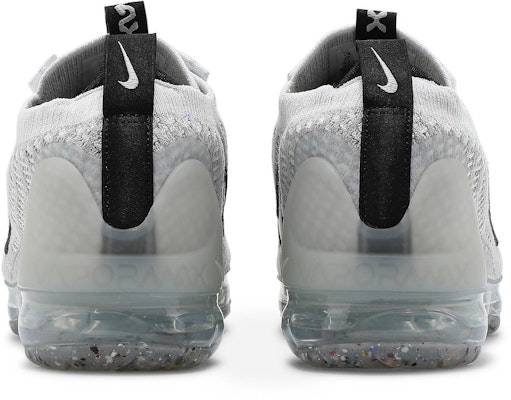 (Grade School) Nike Air VaporMax 2021 Flyknit 'White Metallic Silver' DB1550-100 Details for (Grade School) Nike Air VaporMax 2021 Flyknit 'White Metallic Silver' DB1550-100