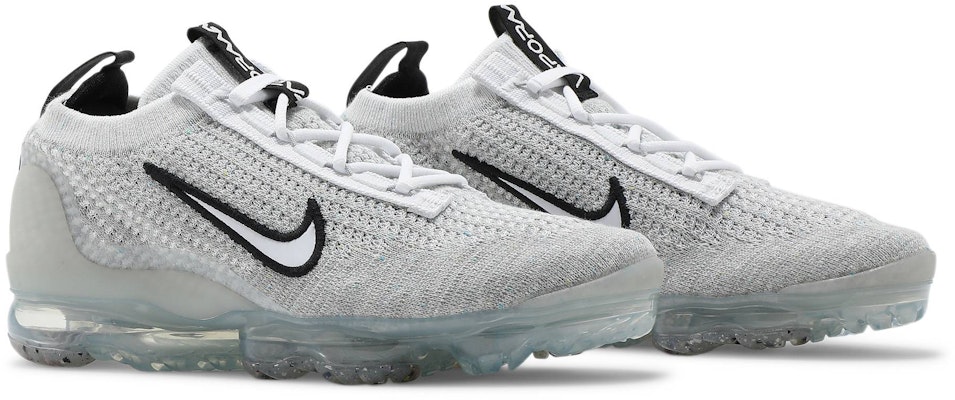 (Grade School) Nike Air VaporMax 2021 Flyknit 'White Metallic Silver' DB1550-100 Cheap (Grade School) Nike Air VaporMax 2021 Flyknit 'White Metallic Silver' DB1550-100