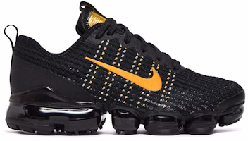 (Grade School) Nike Air VaporMax Flyknit 3 'Black Gold' BQ5238-004 (Grade School) Nike Air VaporMax Flyknit 3 'Black Gold' BQ5238-004