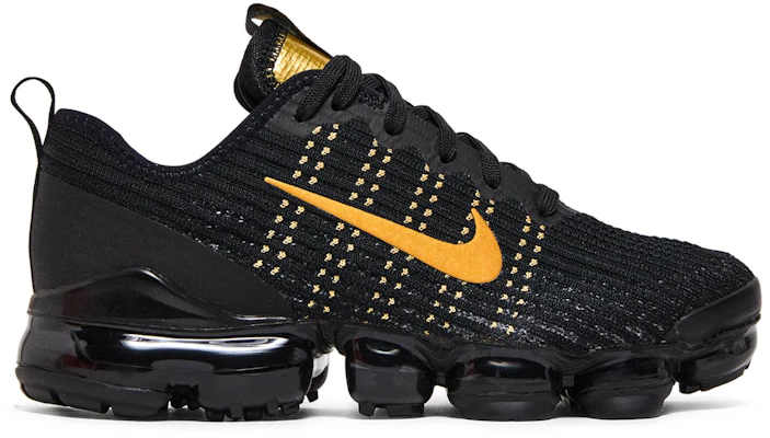 (Grade School) Nike Air VaporMax Flyknit 3 'Black Gold' BQ5238-004 Buy (Grade School) Nike Air VaporMax Flyknit 3 'Black Gold' BQ5238-004