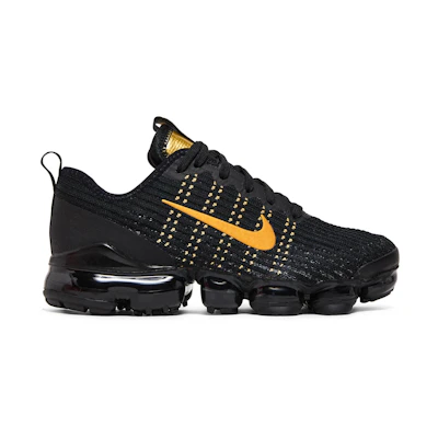(GS) Nike Air VaporMax Flyknit 3 'Black Gold'