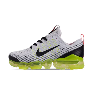 (GS) Nike Air VaporMax Flyknit 3 'White Volt'