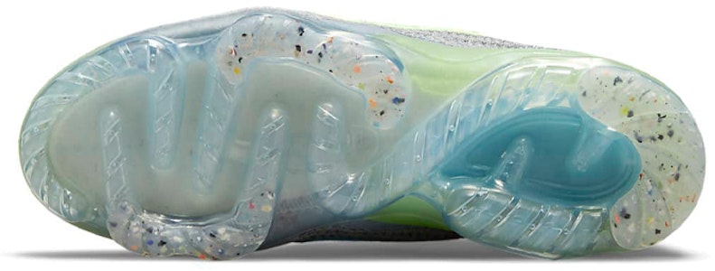 (Para Niños) Nike Air VaporMax Flyknit 'Gris Lima Líquida Claro' 2021 DB1550-003 Details for (Para Niños) Nike Air VaporMax Flyknit 'Gris Lima Líquida Claro' 2021 DB1550-003