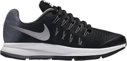 (Grade School) Nike Air Zoom Pegasus 33 'Black Cool Grey' 834316-001 (Grade School) Nike Air Zoom Pegasus 33 'Black Cool Grey' 834316-001