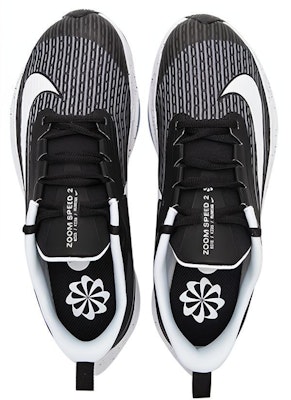 (Grade School) Nike Air Zoom Speed 2 'Black White' DC5148-001 Shop (Grade School) Nike Air Zoom Speed 2 'Black White' DC5148-001