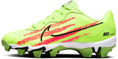 (Grade School) Nike Alpha Huarache 4 Keystone 'Ghost Green Bright Crimson' DJ6525-300 (Grade School) Nike Alpha Huarache 4 Keystone 'Ghost Green Bright Crimson' DJ6525-300