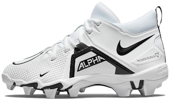 (Grade School) Nike Alpha Menace 3 Shark 'White Black' CV0581-100 (Grade School) Nike Alpha Menace 3 Shark 'White Black' CV0581-100