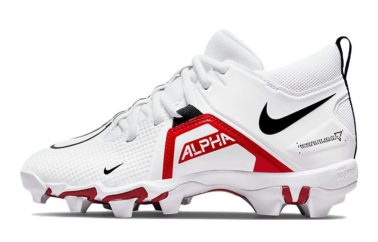 (Grade School) Nike Alpha Menace 3 Shark 'White University Red' CV0581-103