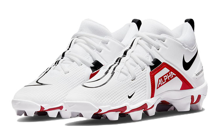 Lookbook (Niños) Nike Alpha Menace 3 Shark 'Blanco Rojo Universitario' CV0581-103