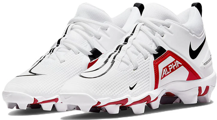 (Niños) Nike Alpha Menace 3 Shark 'Blanco Rojo Universitario' CV0581-103 Lookbook (Niños) Nike Alpha Menace 3 Shark 'Blanco Rojo Universitario' CV0581-103