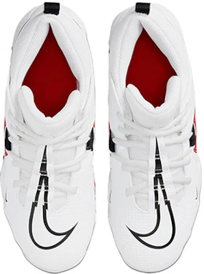 (Niños) Nike Alpha Menace 3 Shark 'Blanco Rojo Universitario' CV0581-103 Shop (Niños) Nike Alpha Menace 3 Shark 'Blanco Rojo Universitario' CV0581-103