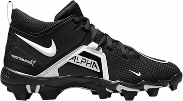 (Grade School) Nike Alpha Menace 3 Shark Wide 'Black White' CV0583-001 (Grade School) Nike Alpha Menace 3 Shark Wide 'Black White' CV0583-001