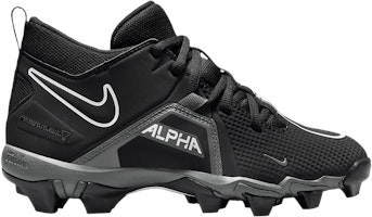 (Grade School) Nike Alpha Menace 3 Shark Wide 'Black Iron Grey' CV0583-010 (Grade School) Nike Alpha Menace 3 Shark Wide 'Black Iron Grey' CV0583-010