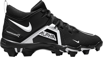 (Grade School) Nike Alpha Menace 3 Shark Wide 'Black White' CV0583-001 (Grade School) Nike Alpha Menace 3 Shark Wide 'Black White' CV0583-001