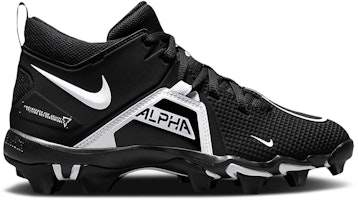 (Grade School) Nike Alpha Menace 3 Shark Wide 'Black White' CV0583-001 (Grade School) Nike Alpha Menace 3 Shark Wide 'Black White' CV0583-001