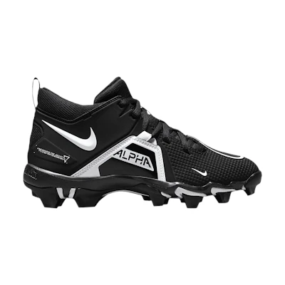 (GS) Nike Alpha Menace 3 Shark Wide 'Black White'