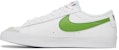 (Kanak-kanak) Nike Blazer Low '77 'Putih Chlorophyll Biru Medium' DA4074-109