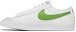 Lookbook (Kanak-kanak) Nike Blazer Low '77 'Putih Chlorophyll Biru Medium' DA4074-109