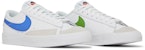 (Kanak-kanak) Nike Blazer Low '77 'Putih Chlorophyll Biru Medium' DA4074-109