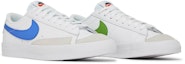 Cheap (Kanak-kanak) Nike Blazer Low '77 'Putih Chlorophyll Biru Medium' DA4074-109