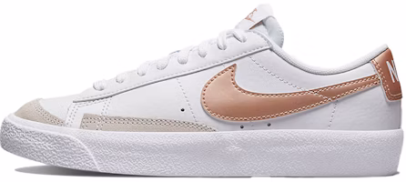 (Grade School) Nike Blazer Low '77 'White Metallic Red Bronze' DA4074-107 (Grade School) Nike Blazer Low '77 'White Metallic Red Bronze' DA4074-107