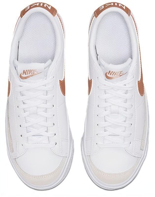 (Sekolah Rendah) Nike Blazer Low '77 'Putih Merah Gangsa Metalik' DA4074-107 Shop (Sekolah Rendah) Nike Blazer Low '77 'Putih Merah Gangsa Metalik' DA4074-107