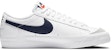 (Nilai Sekolah) Nike Blazer Low '77 'Putih Midnight Navy' DA4074-100