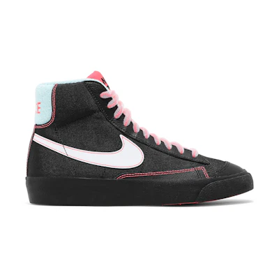 (GS) Nike Blazer Mid '77 'Black Atomic Pink'