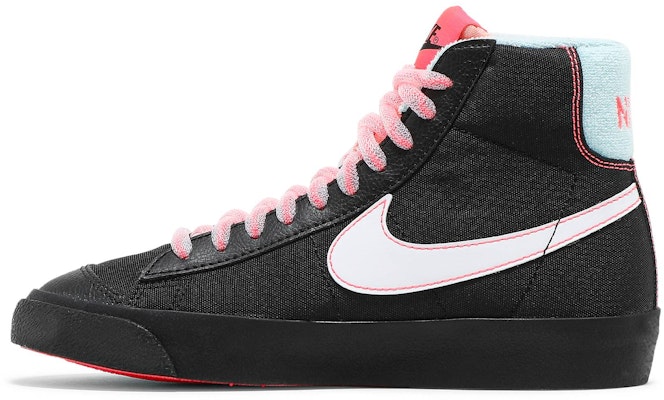 (Grade School) Nike Blazer Mid '77 'Black Atomic Pink' DD7710-001 Lookbook (Grade School) Nike Blazer Mid '77 'Black Atomic Pink' DD7710-001