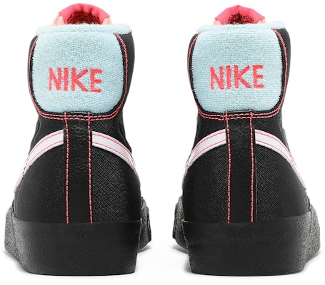 (Grade School) Nike Blazer Mid '77 'Black Atomic Pink' DD7710-001 Details for (Grade School) Nike Blazer Mid '77 'Black Atomic Pink' DD7710-001