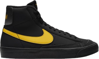 (Grade School) Nike Blazer Mid '77 'Black Speed Yellow' DD3232-001 (Grade School) Nike Blazer Mid '77 'Black Speed Yellow' DD3232-001