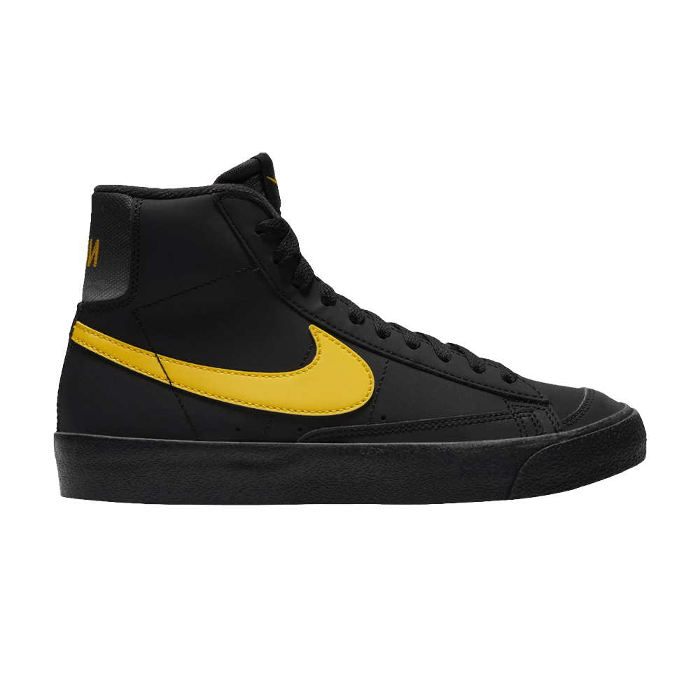 (Grade School) Nike Blazer Mid '77 'Black Speed Yellow' DD3232-001