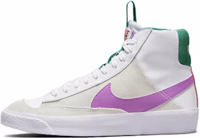 (Grade School) Nike Blazer Mid '77 'Dance - White Fuchsia Green' DQ6084-101 (Grade School) Nike Blazer Mid '77 'Dance - White Fuchsia Green' DQ6084-101