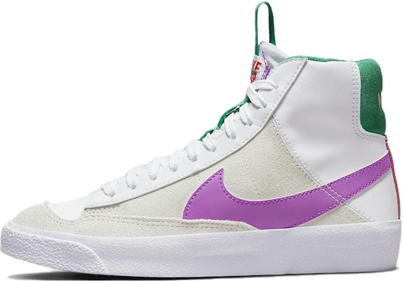 (Grade School) Nike Blazer Mid '77 'Dance - White Fuchsia Green' DQ6084-101 Buy (Grade School) Nike Blazer Mid '77 'Dance - White Fuchsia Green' DQ6084-101