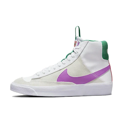 (GS) Nike Blazer Mid '77 'Dance - White Fuchsia Green'
