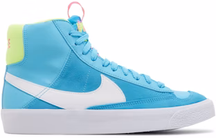 (Grade School) Nike Blazer Mid '77 'Dance - Baltic Blue Volt Pink' DQ6084-400 (Grade School) Nike Blazer Mid '77 'Dance - Baltic Blue Volt Pink' DQ6084-400