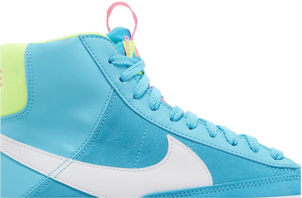 (Grade School) Nike Blazer Mid '77 'Dance - Baltic Blue Volt Pink' DQ6084-400 Order (Grade School) Nike Blazer Mid '77 'Dance - Baltic Blue Volt Pink' DQ6084-400