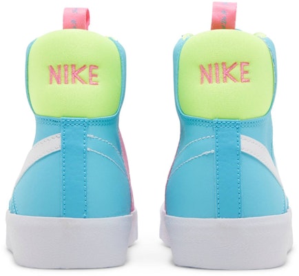 (Grade School) Nike Blazer Mid '77 'Dance - Baltic Blue Volt Pink' DQ6084-400 Details for (Grade School) Nike Blazer Mid '77 'Dance - Baltic Blue Volt Pink' DQ6084-400