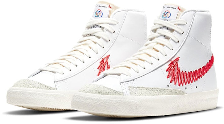 (小学款) 耐克Blazer Mid '77 '双Z字缝线勾' DJ2008-161 Lookbook (小学款) 耐克Blazer Mid '77 '双Z字缝线勾' DJ2008-161