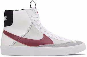 (Grade School) Nike Blazer Mid '77 'White Rush Maroon' DH8640-101 (Grade School) Nike Blazer Mid '77 'White Rush Maroon' DH8640-101