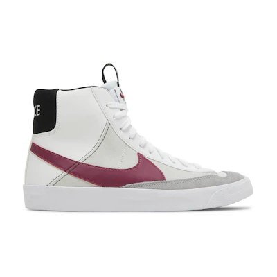 (GS) Nike Blazer Mid '77 'White Rush Maroon'