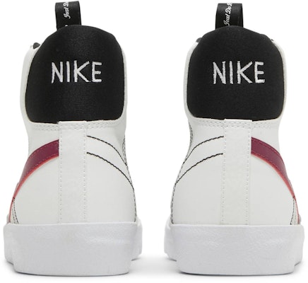 나이키 블레이저 미드 '77 '화이트 러쉬 마룬' (초등학생) DH8640-101 Details for 나이키 블레이저 미드 '77 '화이트 러쉬 마룬' (초등학생) DH8640-101