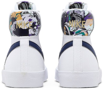 GS ナイキ ブレーザー MID '77 SE ダブルスウッシュ 白金青 DD1847-102 Details for GS ナイキ ブレーザー MID '77 SE ダブルスウッシュ 白金青 DD1847-102