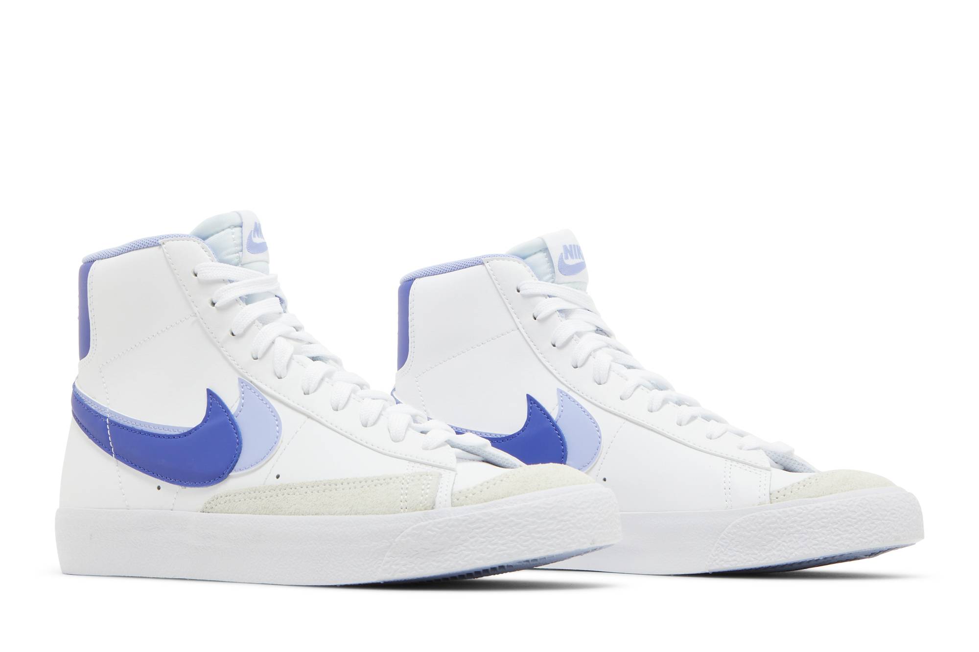 Cheap (Escolar) Nike Blazer Mid '77 SE 'Doble Swoosh - Morado' DZ4458-100